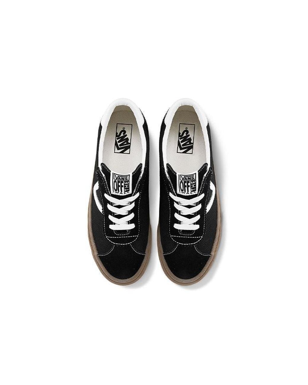 Vans Black Epoch Sport Gum' for men
