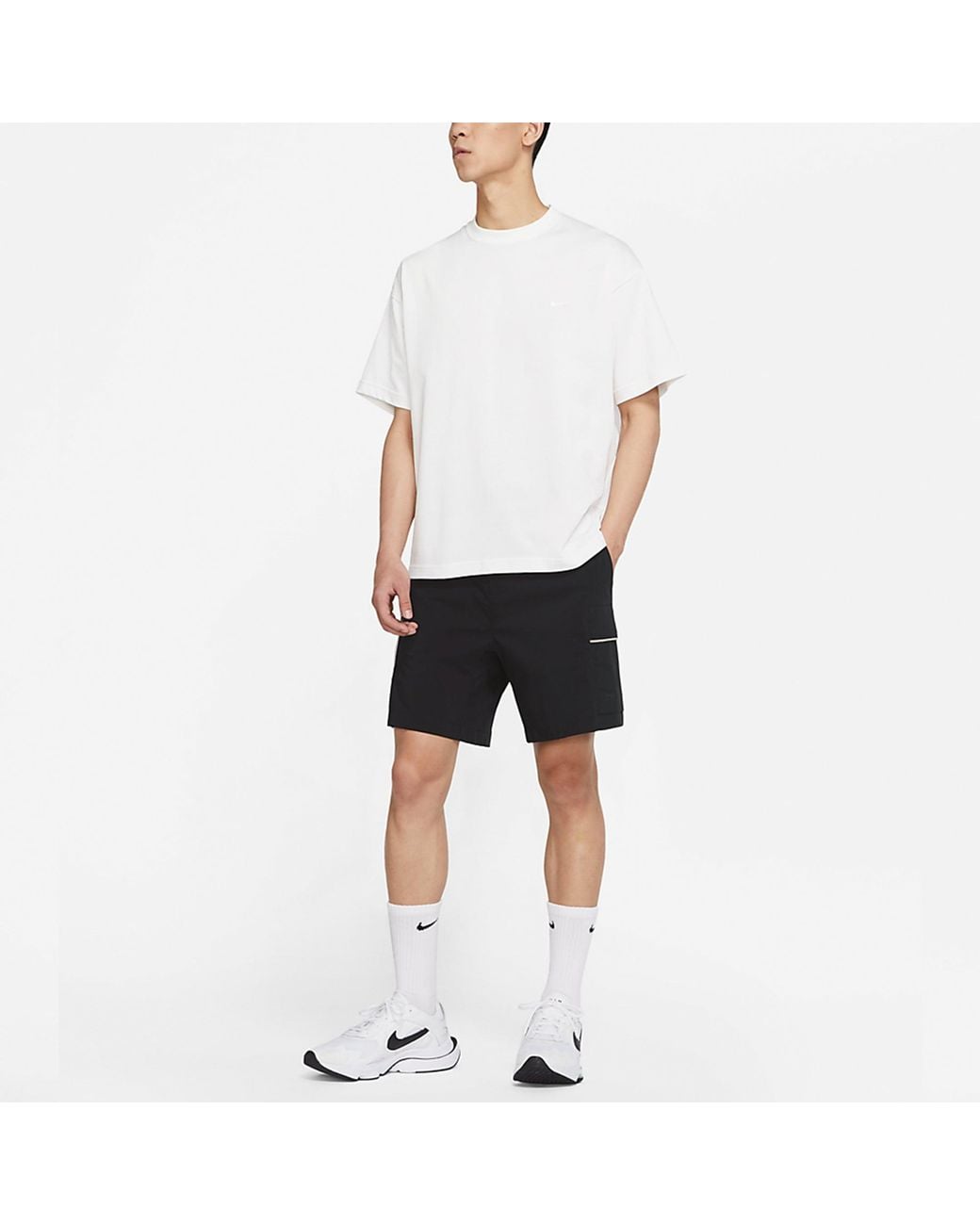 Nike Black As Sportswear Sportswear Ste Wvn Utility Short for men