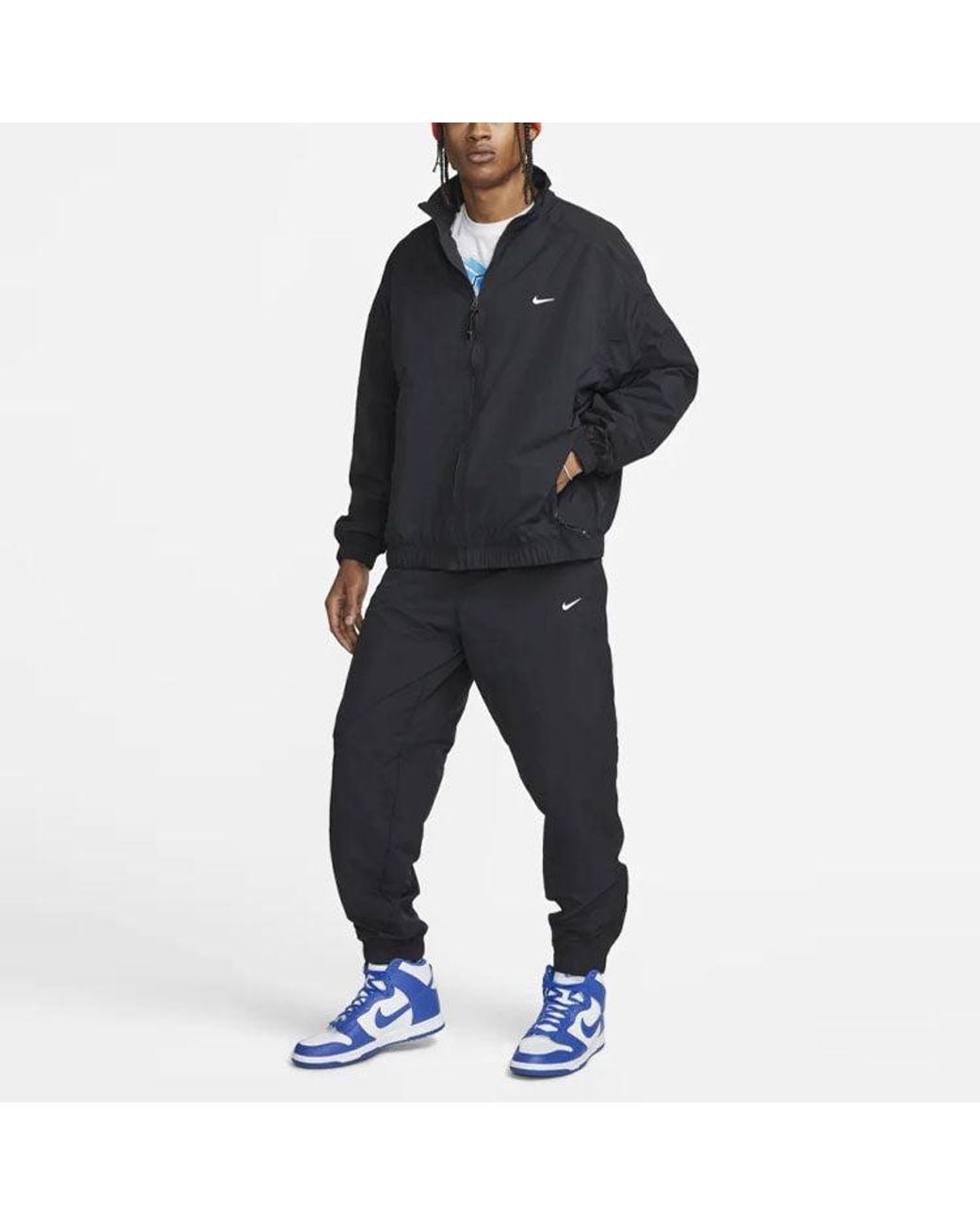 Nike Black Nrg Woven Track Jacket Dq5200-010 for men
