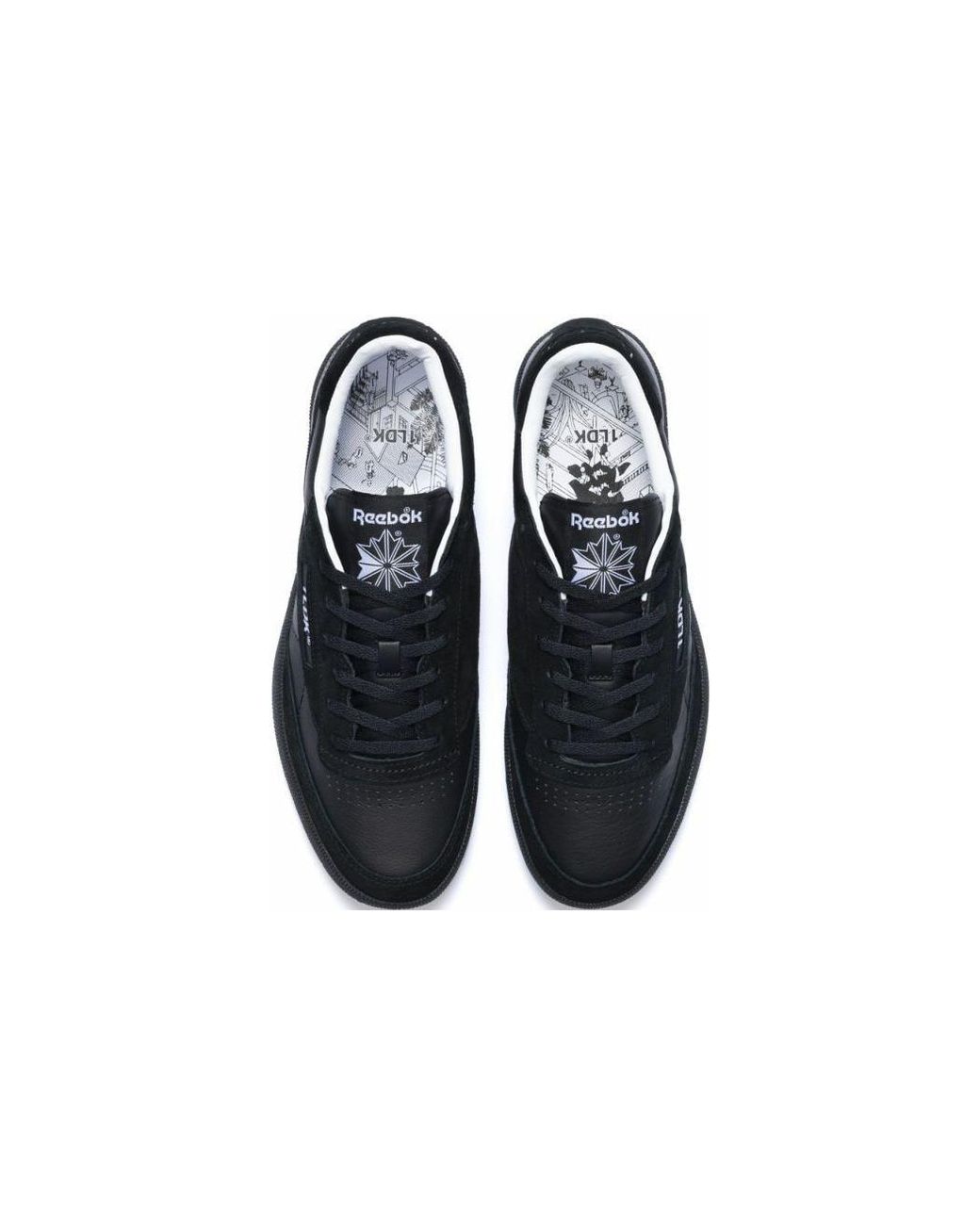 Reebok Black Club C 85 Vintage X 1Ldk for men