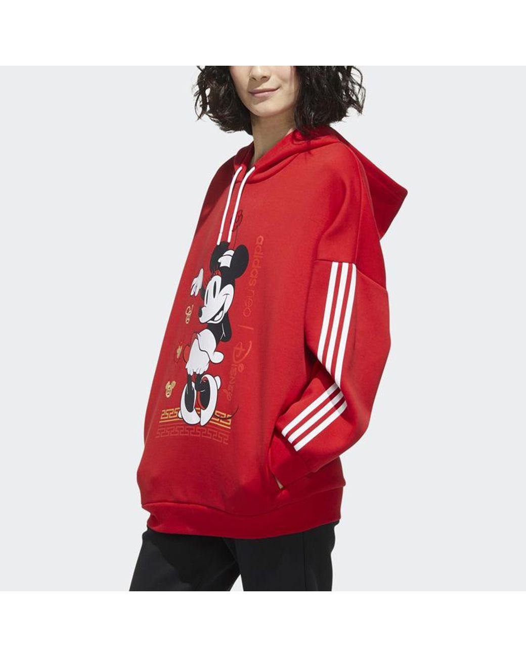 Adidas Red (Wmns) Neo X Disney Mickey Mouse Crossover Cny Printing