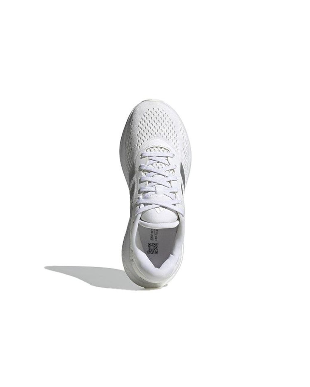Adidas White (Wmns) Supernova 2 Metallic'