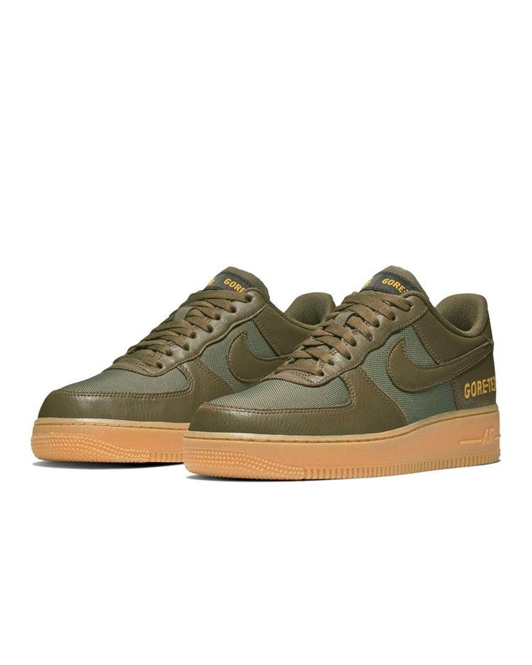 Nike Green Gore-Tex Air Force 1 Low 'Medium' for men