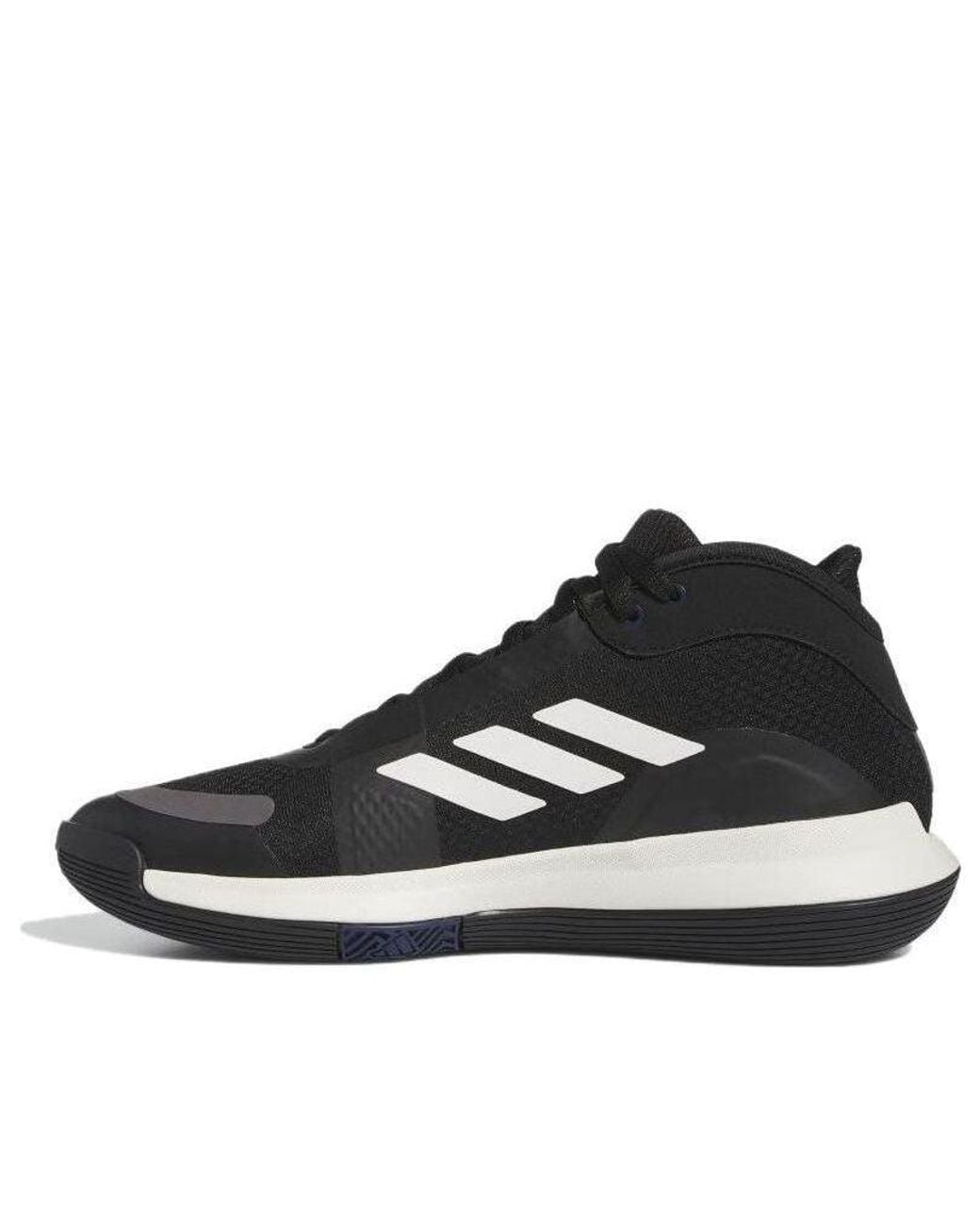 Adidas Black Bounce Legends Low Basketball Shoes for men