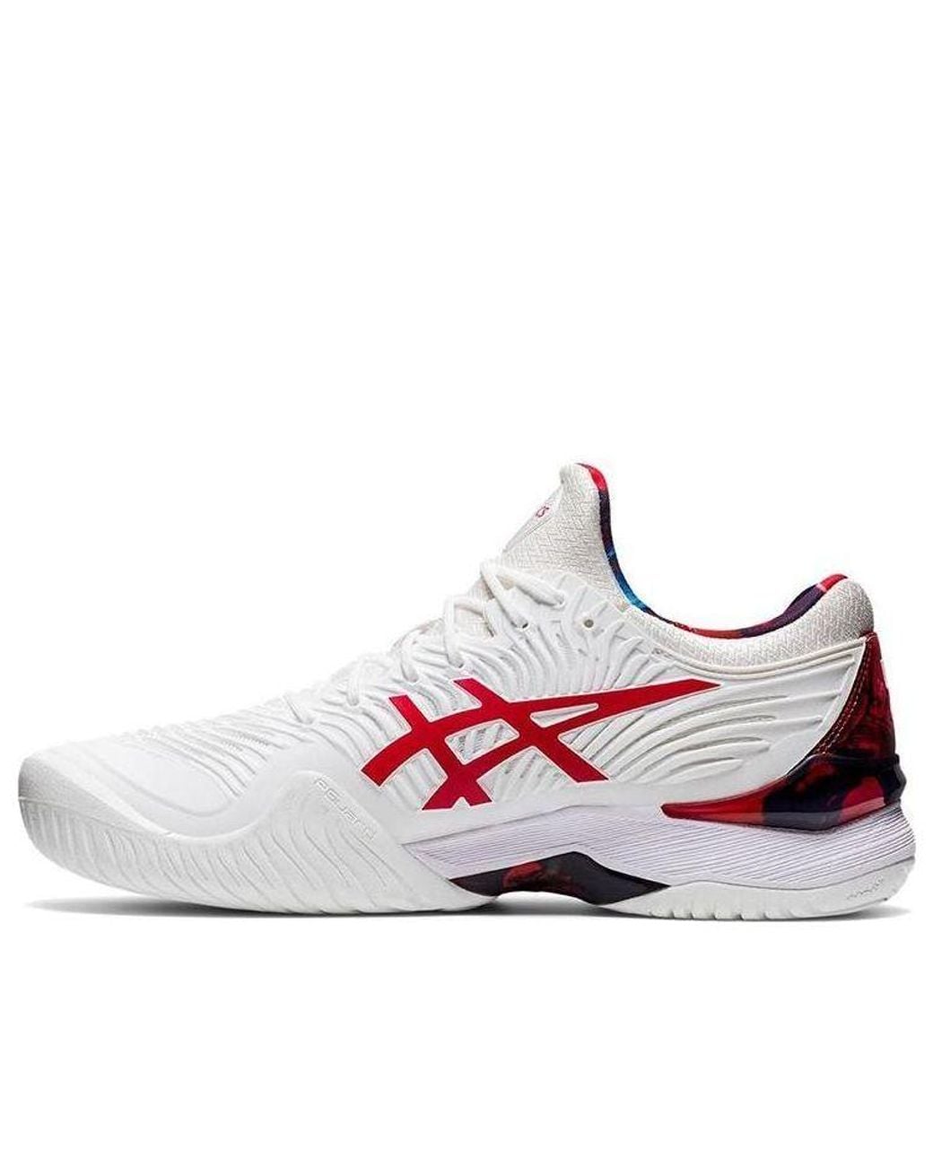 Asics White Court Ff Novak Le Classic' for men