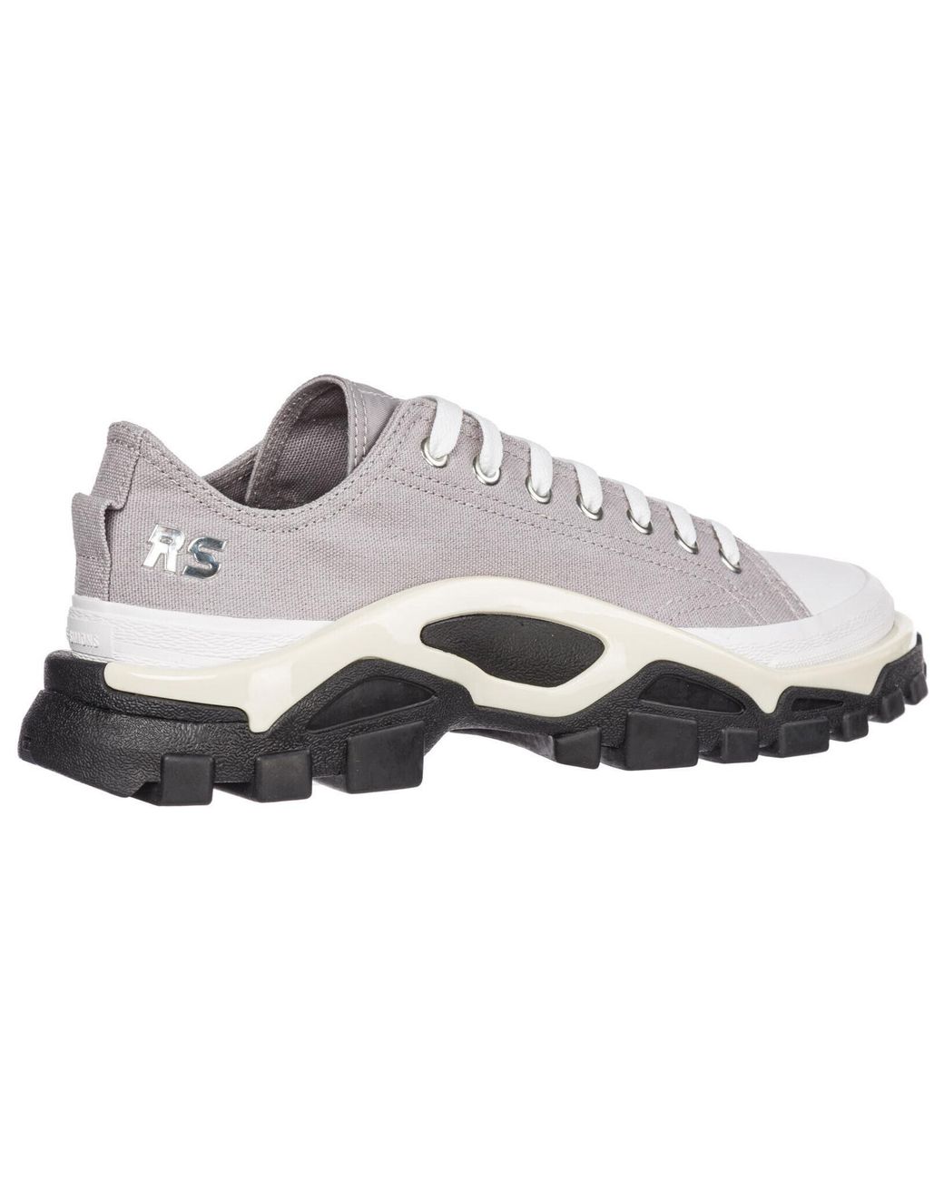 Adidas White Raf Simons X Detroit Runner 'Light Granite' for men