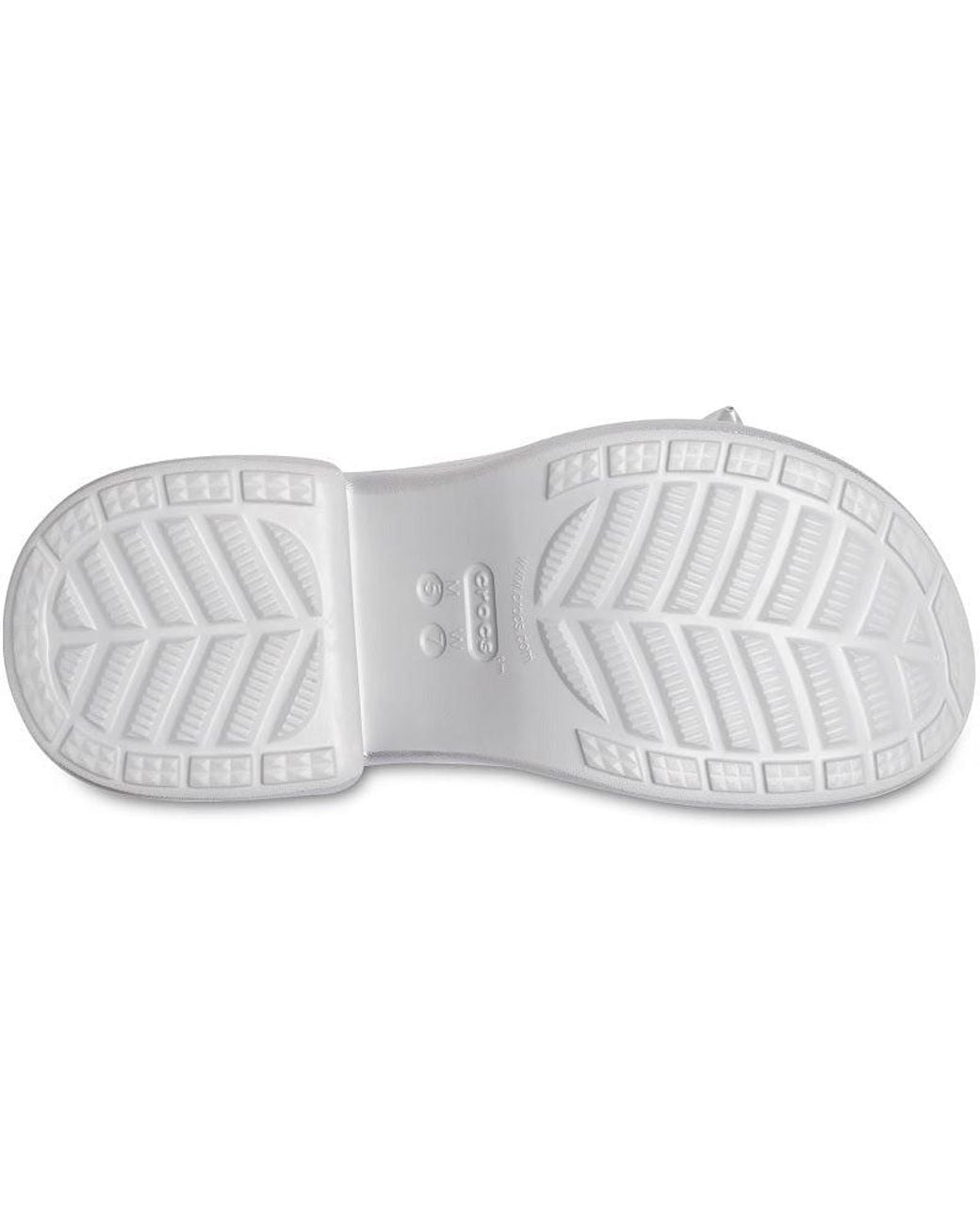 CROCSTM Gray (Wmns) Siren Metallic Bow Clogs