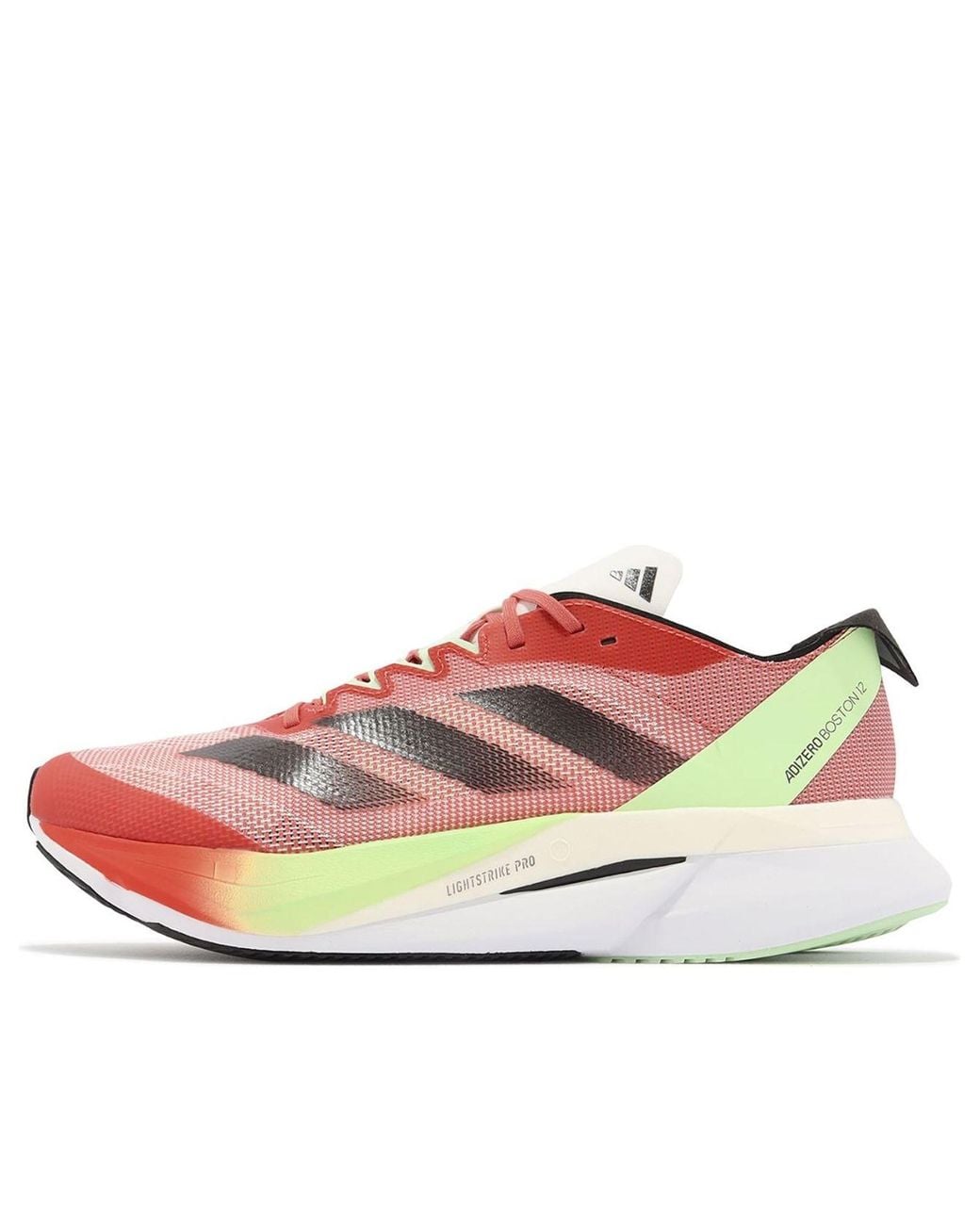 Adidas Red Adizero Boston 12 Neon' for men