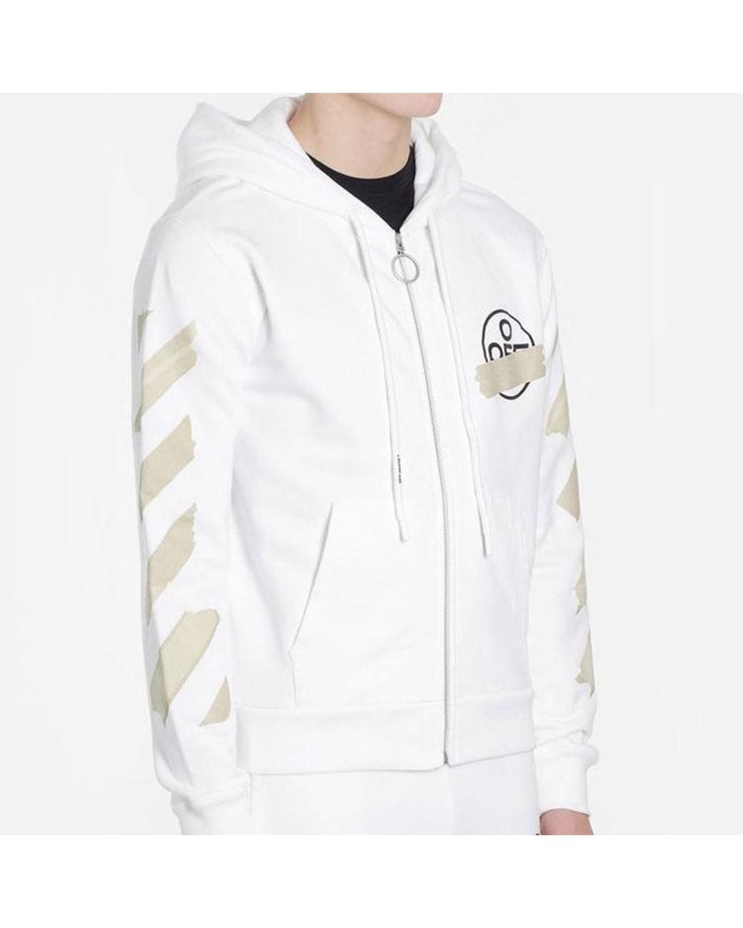 Off-White c/o Virgil Abloh White Ss20 Arrows Sketch Logo Sweater Tape for men
