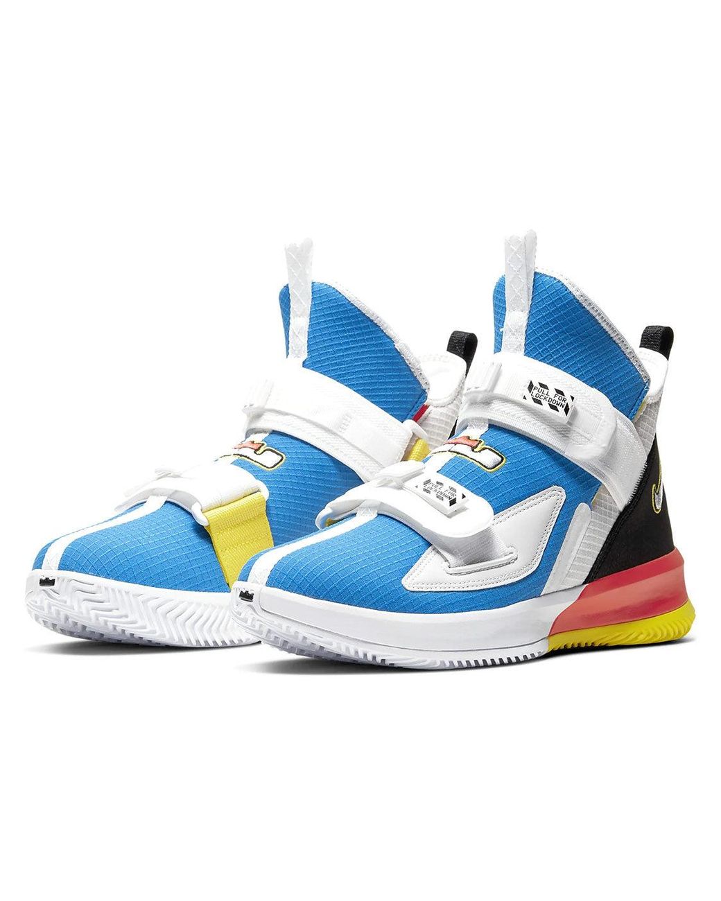 Nike Blue Lebron Soldier 13 'Light Photo Crimson' for men