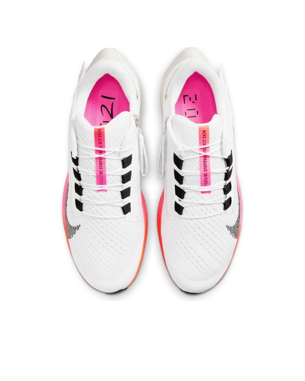 Nike White Air Zoom Pegasus 38 Flyease 'Rawdacious' for men