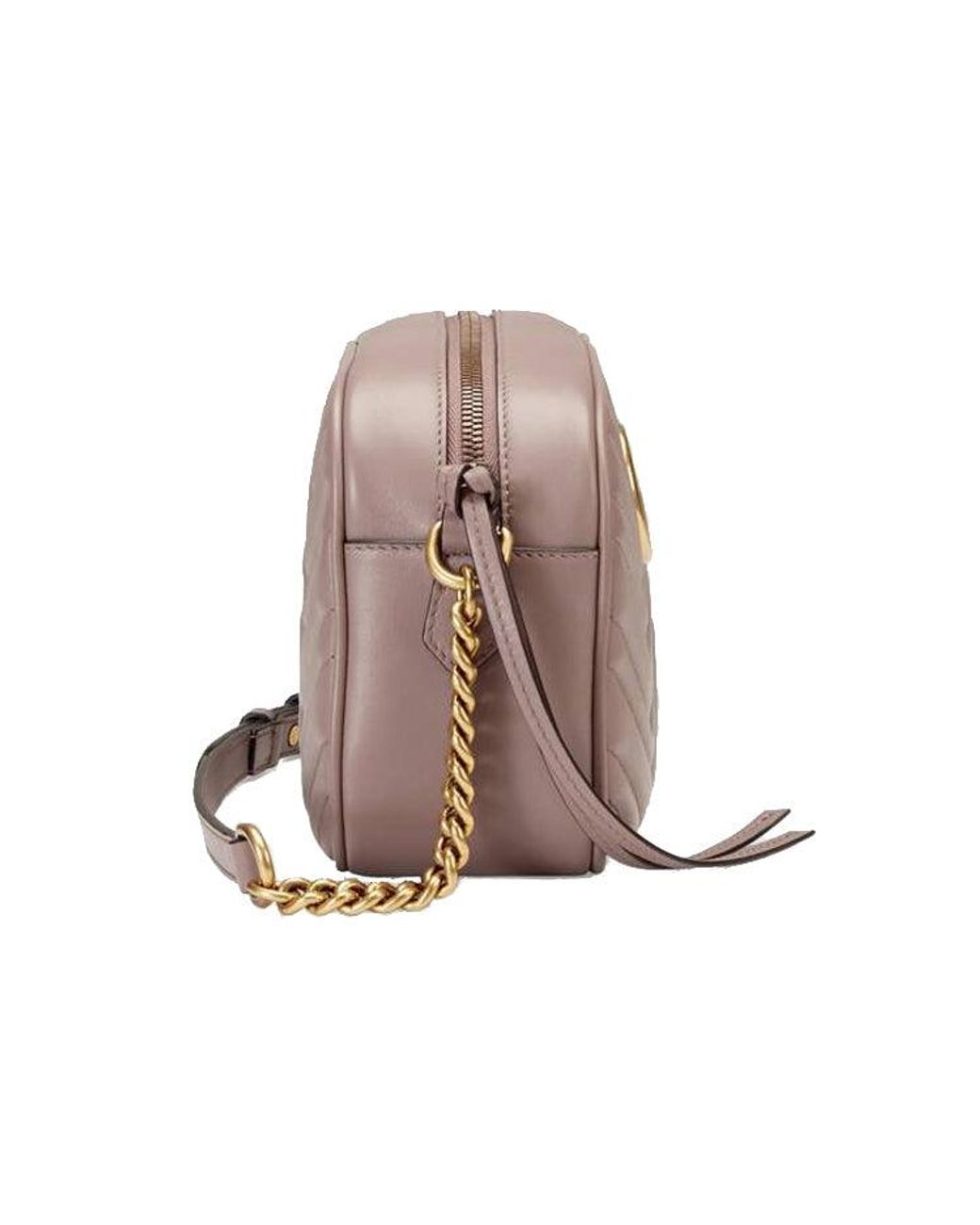 Gucci Brown (Wmns) Gg Marmont Small Matelasse Shoulder Bag 'Dusty'