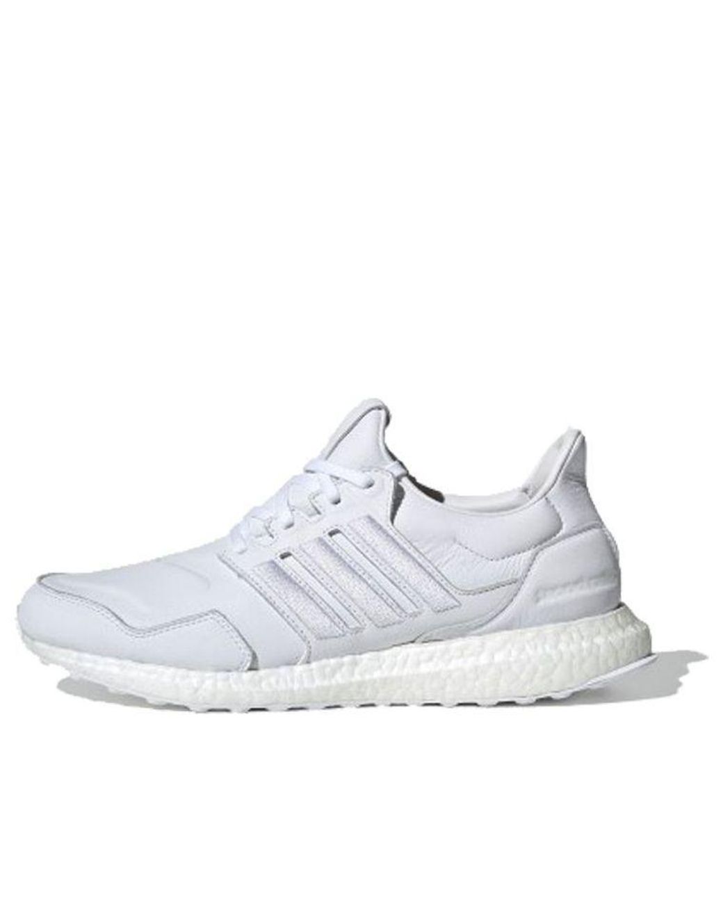 adidas Ultraboost Leather 'cloud White' for Men | Lyst