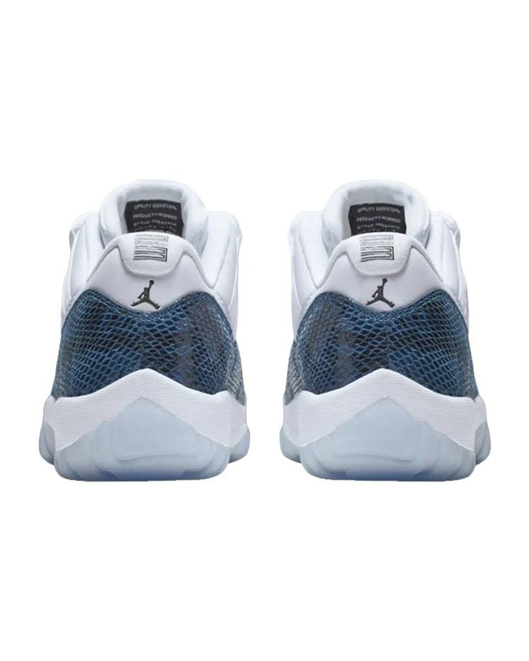 Nike Blue 11 Retro Low Snakeskin' 2019 for men