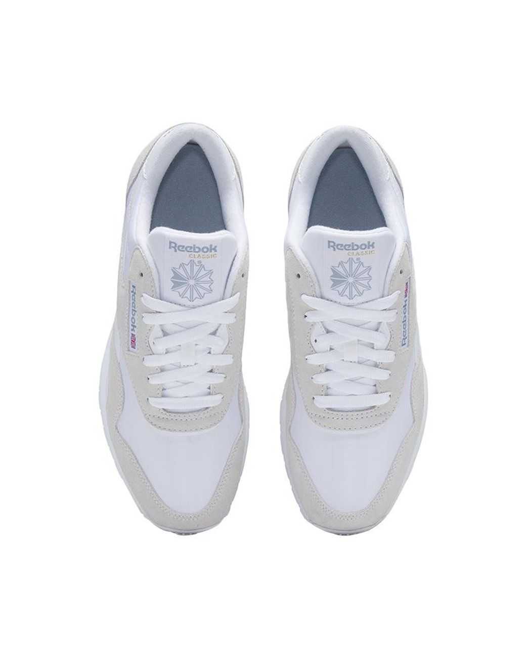 Reebok White Classic Nylon 'Cloud' for men