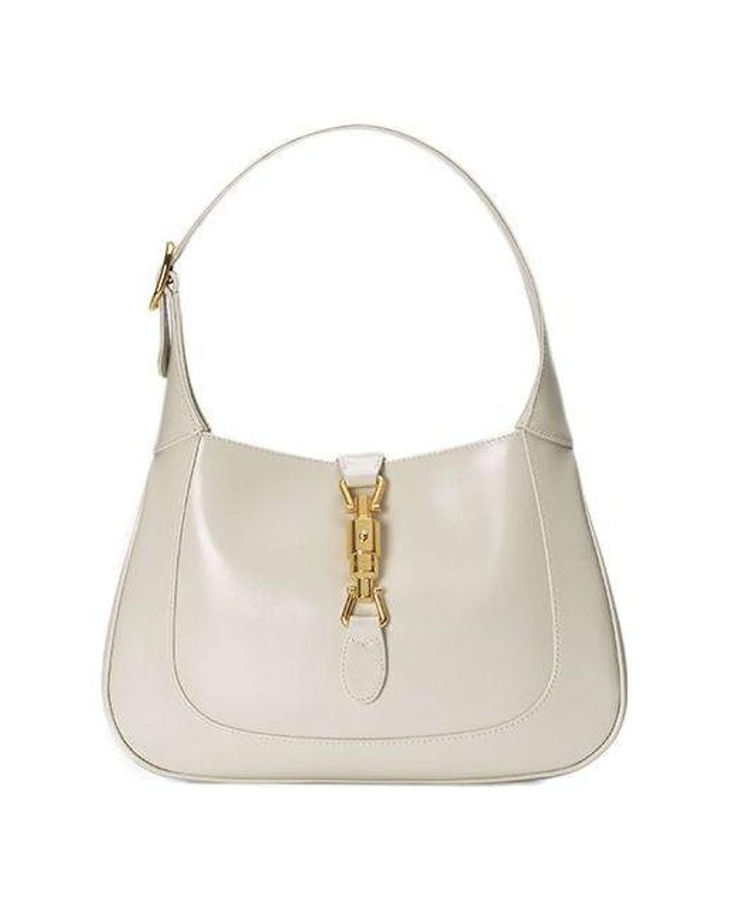 Gucci White Small Jackie 1961 Shoulder Bag
