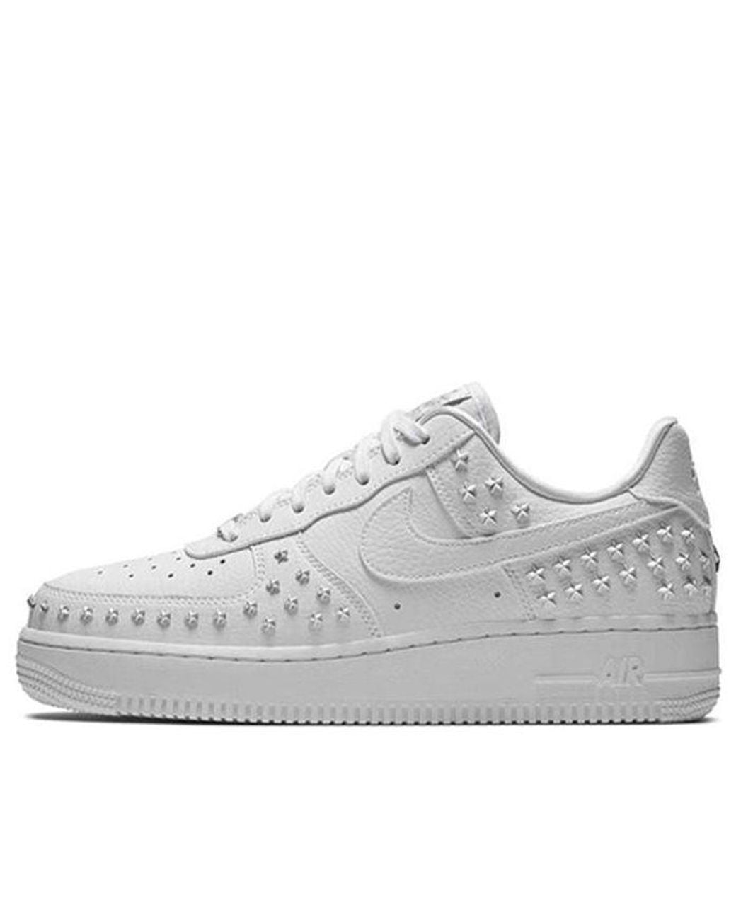 Nike White (Wmns) Air Force 1 Low 'Star-Studded'