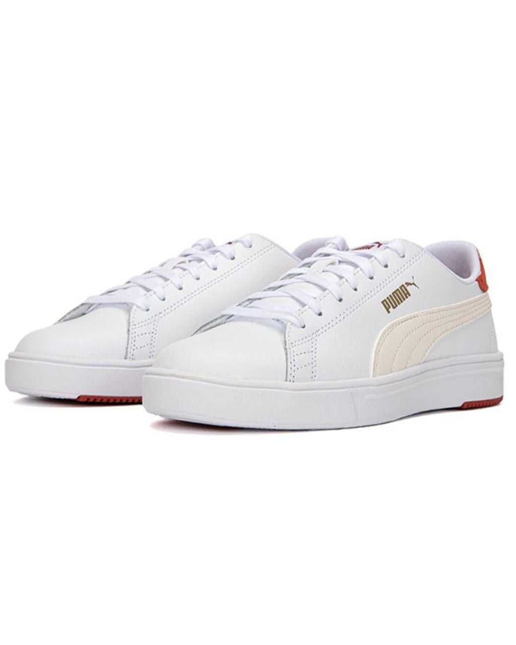 PUMA White Serve Pro Lite Chili Oil' for men