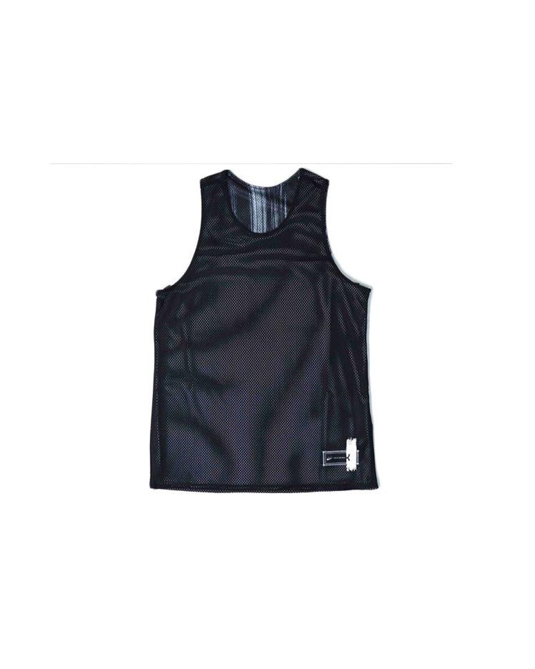 Nike Gray Dri-Fit Sleeveless Basketball Top for men