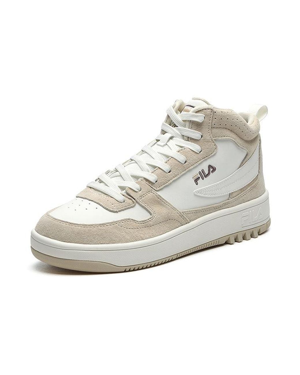 Fila White Ventuno Sneakers Cream' for men