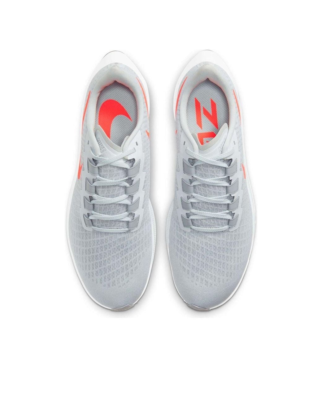 Nike White Air Zoom Pegasus 37 'Pure Platinum Hyper Crimson' for men