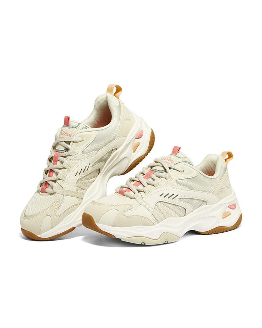 Skechers White (Wmns) Stamina V3 Tan'