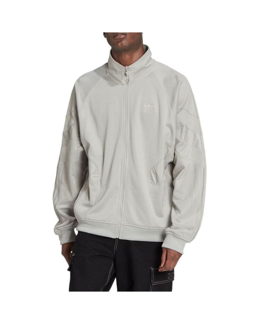 Adidas White Originals Rekive Track Jacket 'Metal' for men