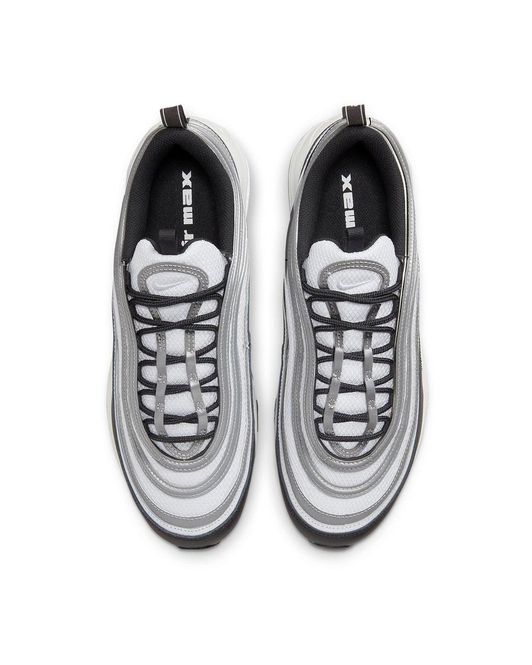 Nike White Air Max 97 Metallic' for men