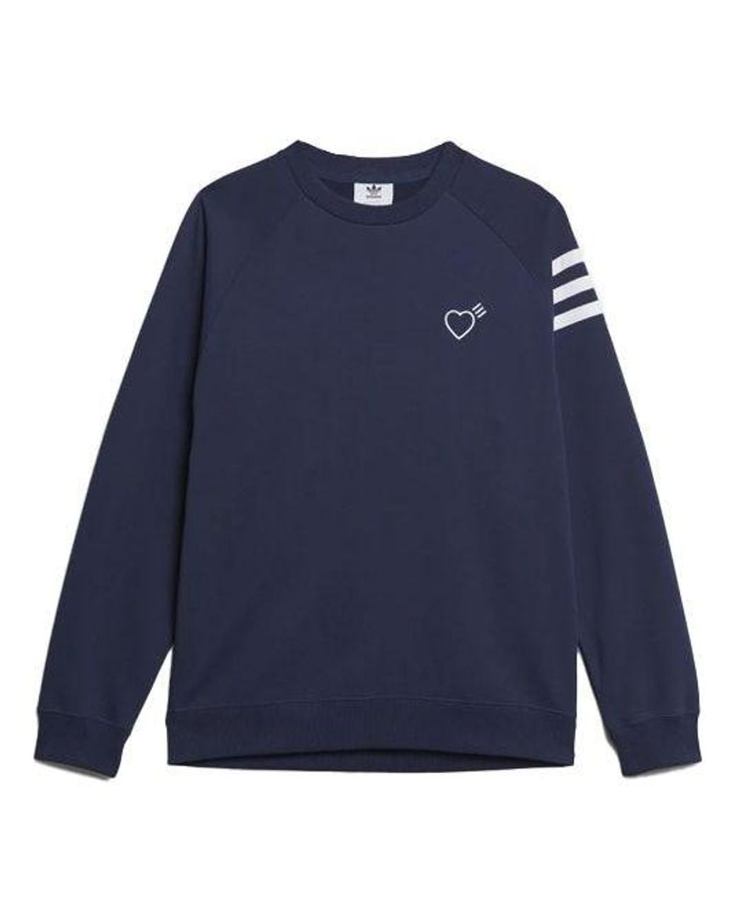 Adidas Blue Originals X Human Made Sweatshirt for men