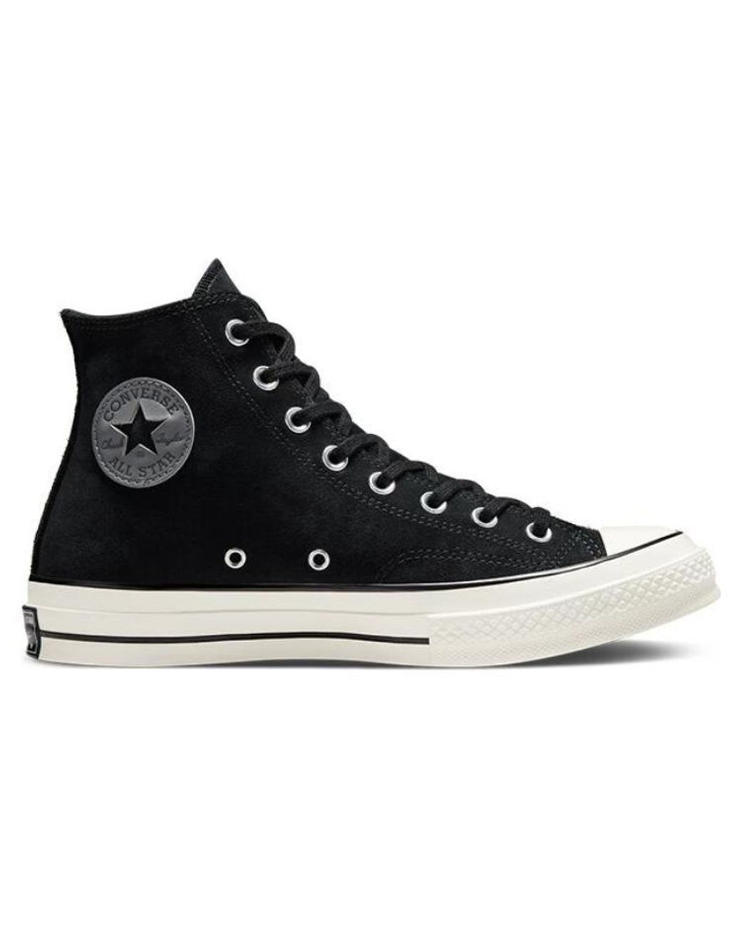 Converse Black Chuck 70 Suede High for men
