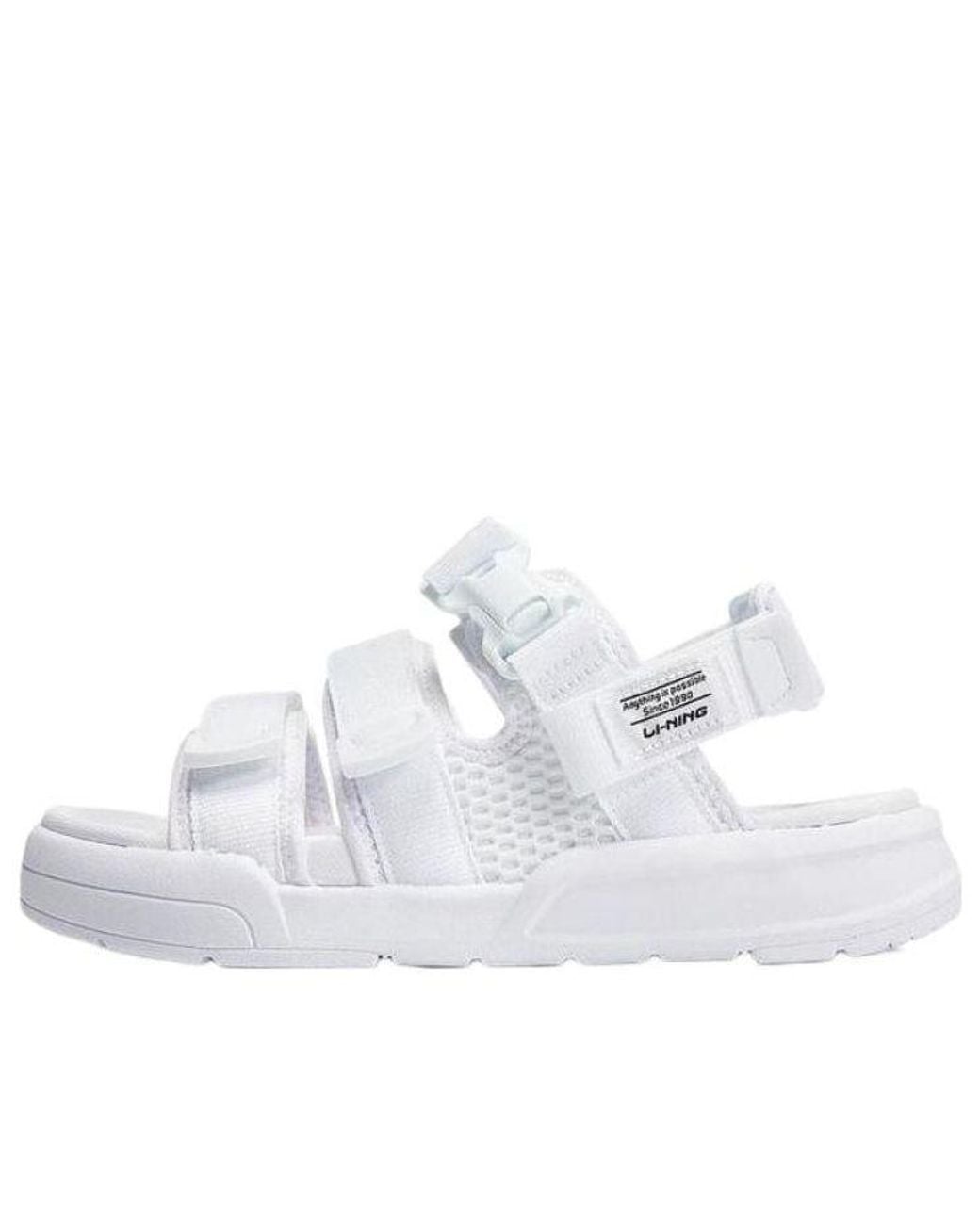 Li-ning White Coca Sandals
