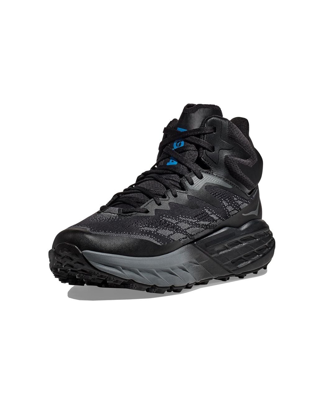 Hoka One One Black Speedgoat 5 Mid Gore-tex Trail Shoes for men