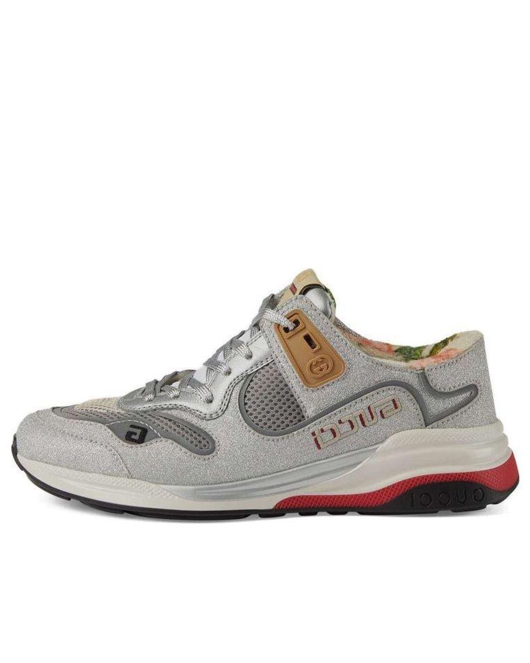 Gucci White Ultrapace Mesh Sneaker