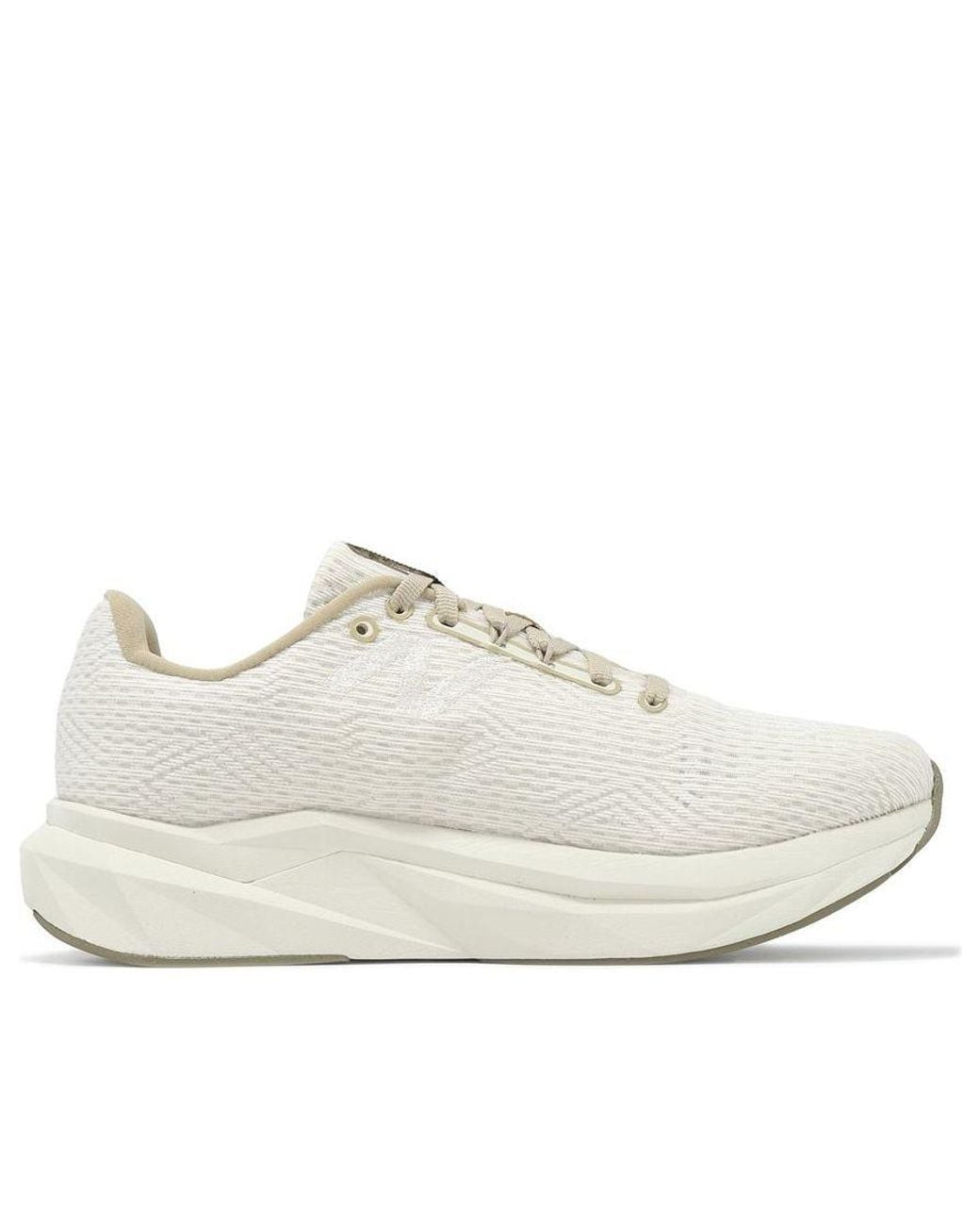 New Balance White (Wmns) Fuelcell Propel V5 'Linen Metallic Stoneware'