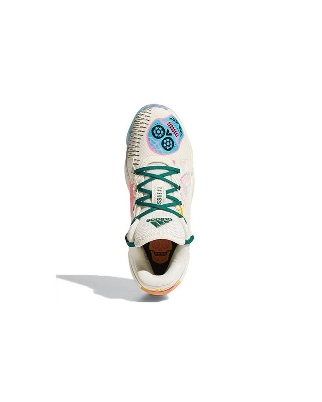 Adidas White D.O.N. Issue #2 'Day Of The Dead' for men