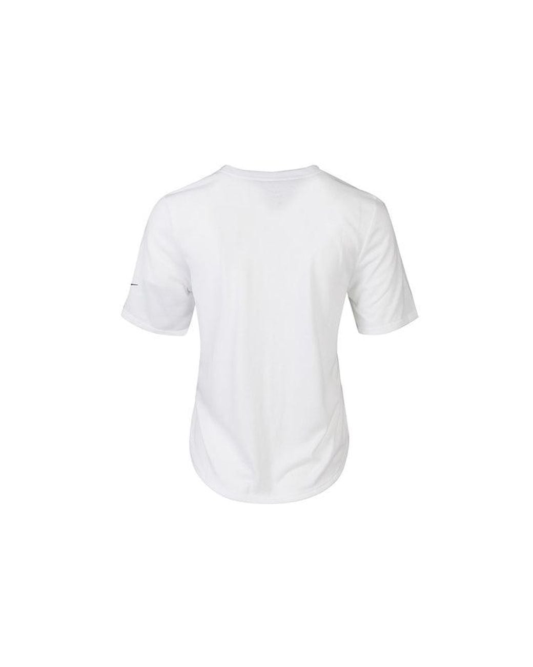 Nike White (Wmns) Ss20 Athleisure Casual Sports Short Sleeve