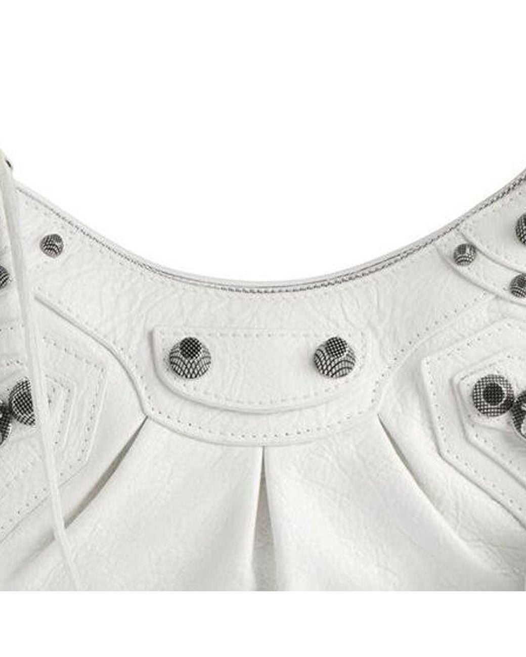Balenciaga White (Wmns) Le Cagole Xs Shoulder Bag
