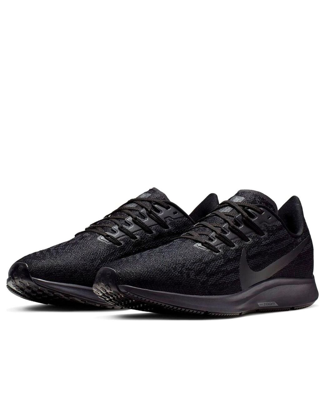 Nike Air Zoom Pegasus 36 Shield 'black Metallic Silver' for men