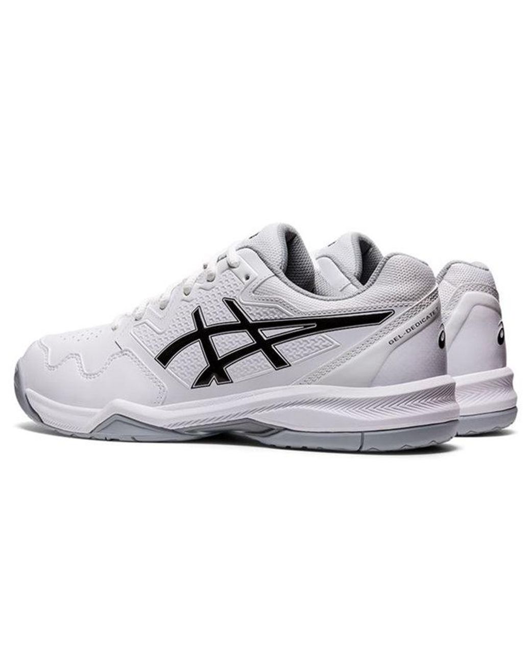 Asics Gel Dedicate 7 Clay Black White for men