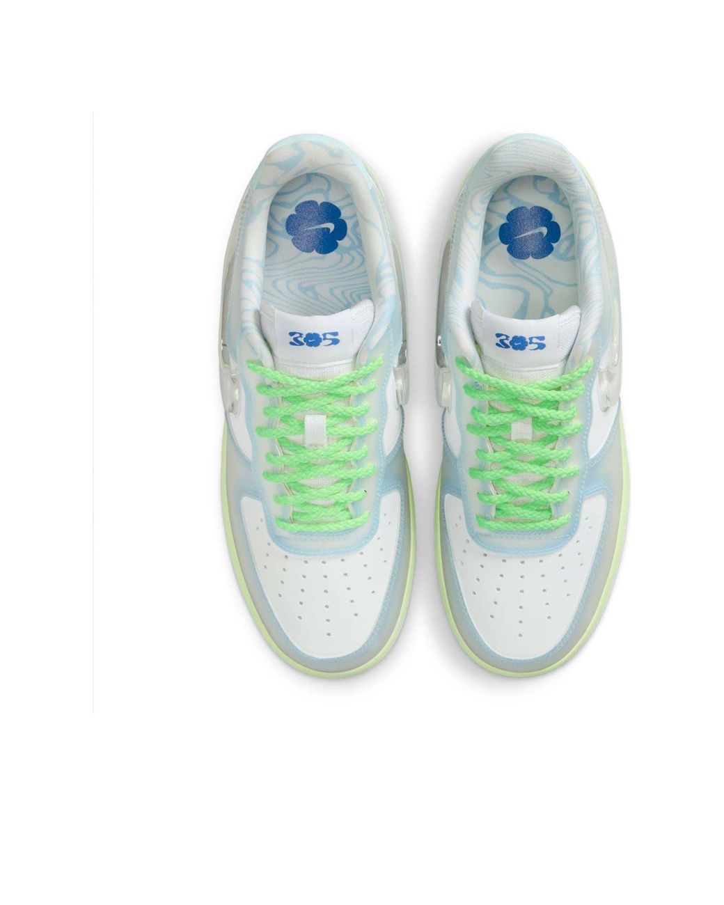 Nike Blue X Serena Williams Air Force 1 Low Design Crew