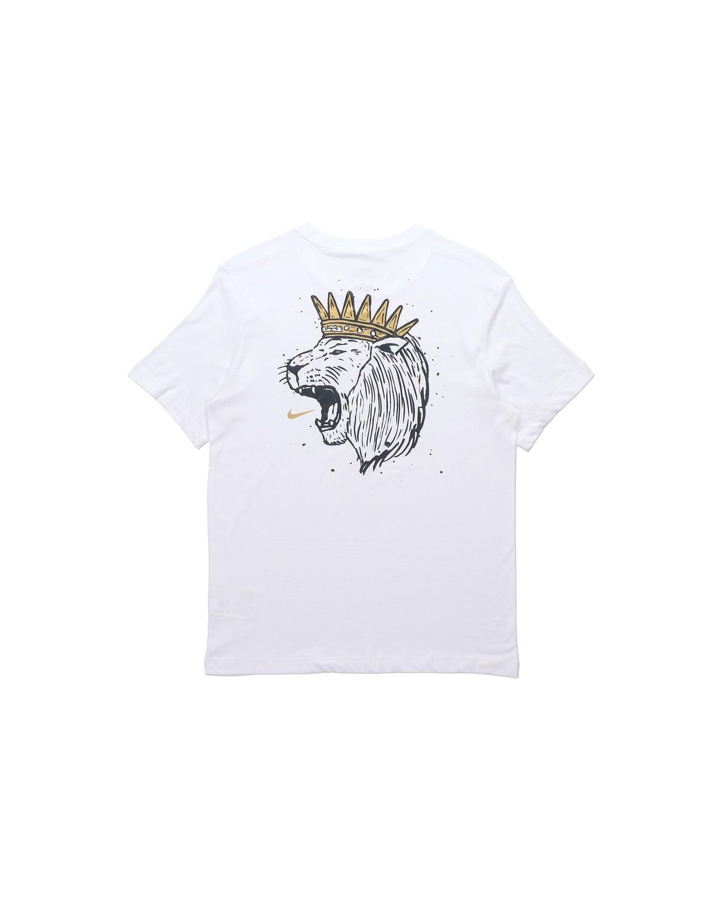Nike White As Nk Dry Lbj Ssnl Logo Tee for men