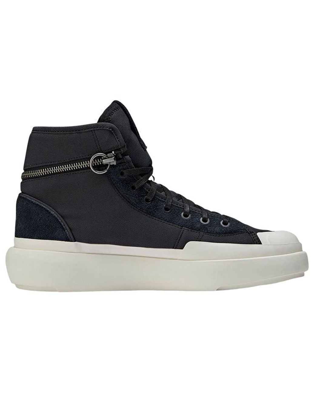 Adidas Black Y-3 Ajatu Court High Off' for men