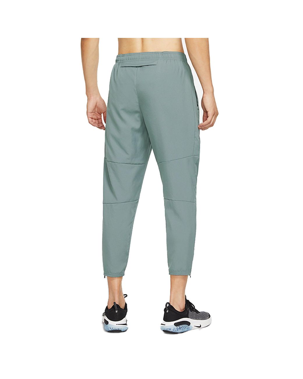Nike Blue Dri-Fit Challenger Logo Sports Woven Running Long Pants for men