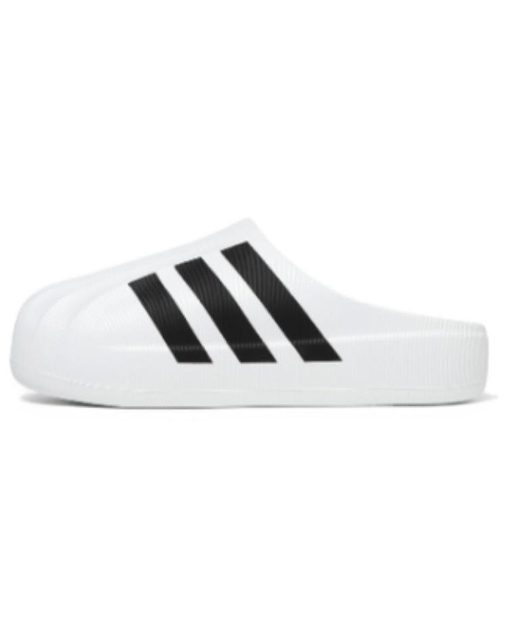 Adidas White Originals Superstar Mule for men