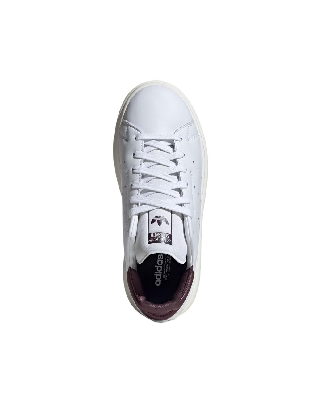 adidas (Wmns) Stan Smith Pf Burgundy' in White | Lyst UK