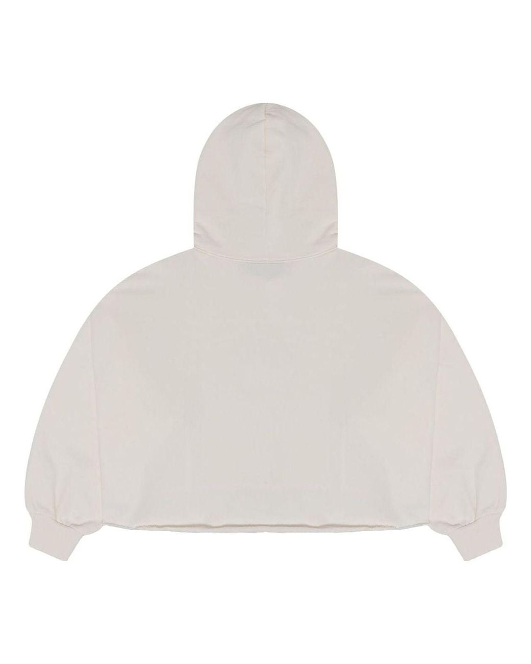 Drew House White Secret Cropped Hoodie 'Off' for men