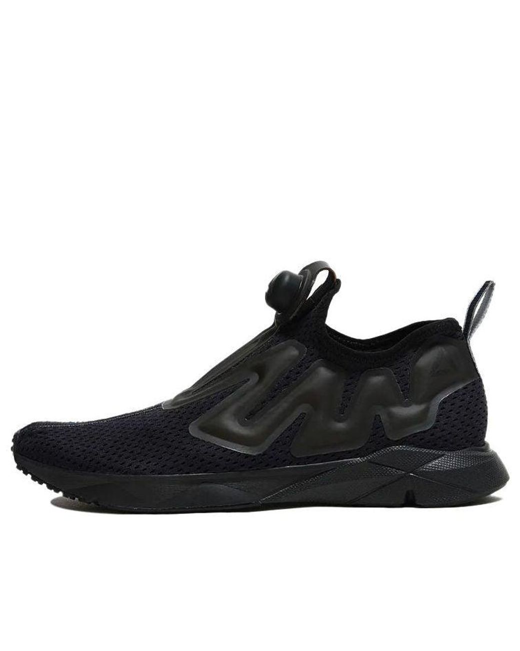 Reebok Black Pump Supreme Tape Stark' for men