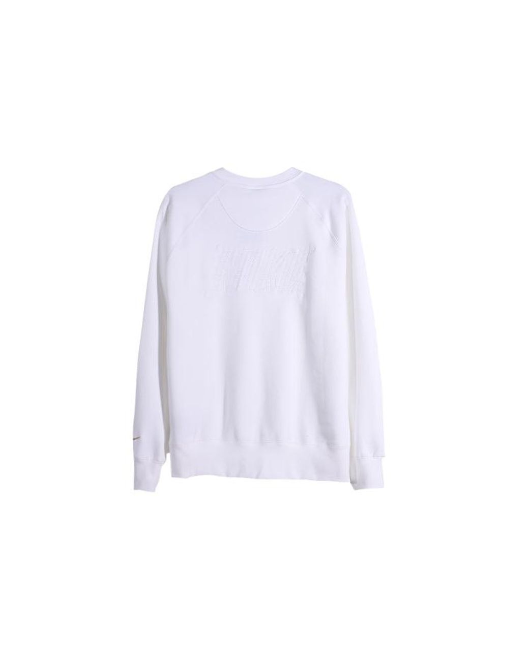 Nike White Sportswear Casual Sports Crew-Neck for men