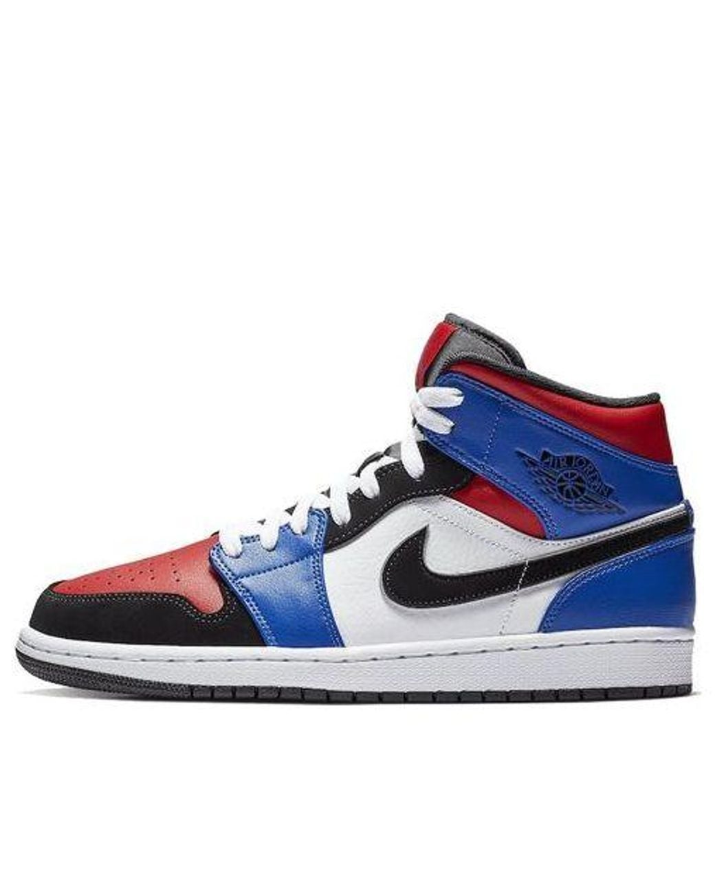 Nike Blue Air 1 Mid "Top 3" 554724 124" for men