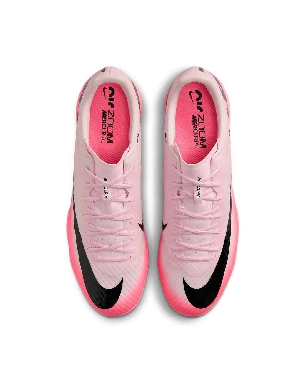 Nike Pink Mercurial Vapor 15 Academy Ic Low-Top Soccer Shoes for men
